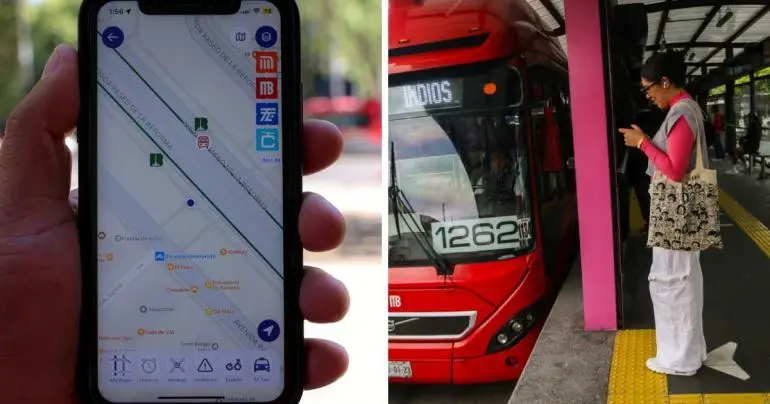 App CDMX ya muestra llegada del Metrobús en tiempo real