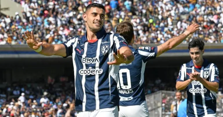 Monterrey arrolla a Pumas en CU y avanza a semifinales