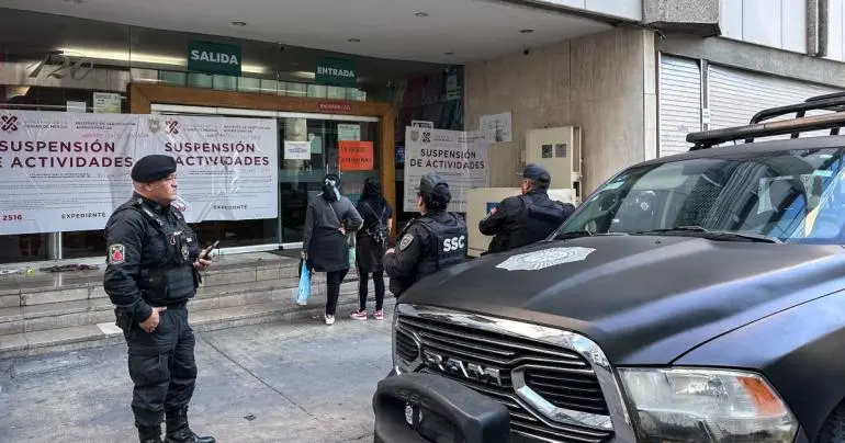 Coloca GCDMX sellos de suspensión en Plaza Izazaga 89