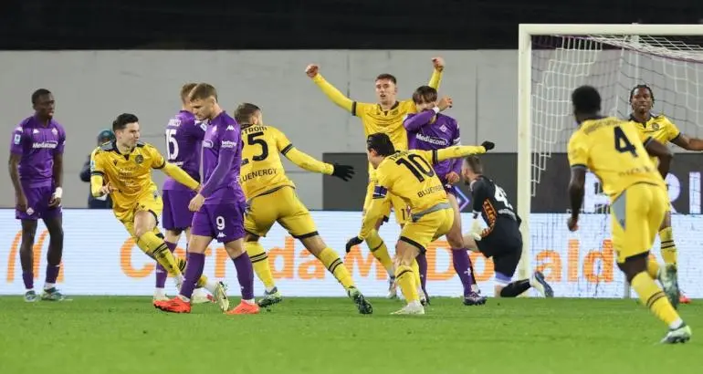 Udinese propina segundo descalabro consecutivo a la Fiorentina