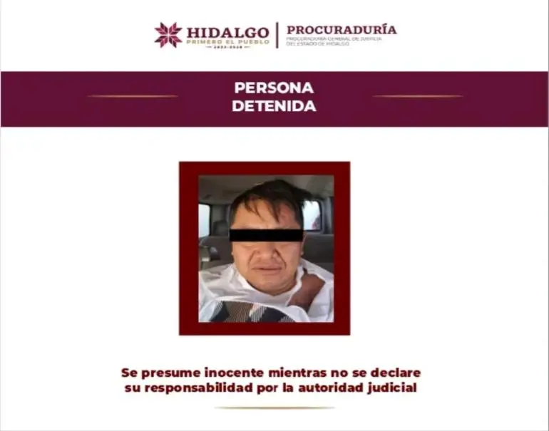 Capturan en Hidalgo a «El H», presunto líder delincuencial y principal generador de violencia en Tula-Tepeji