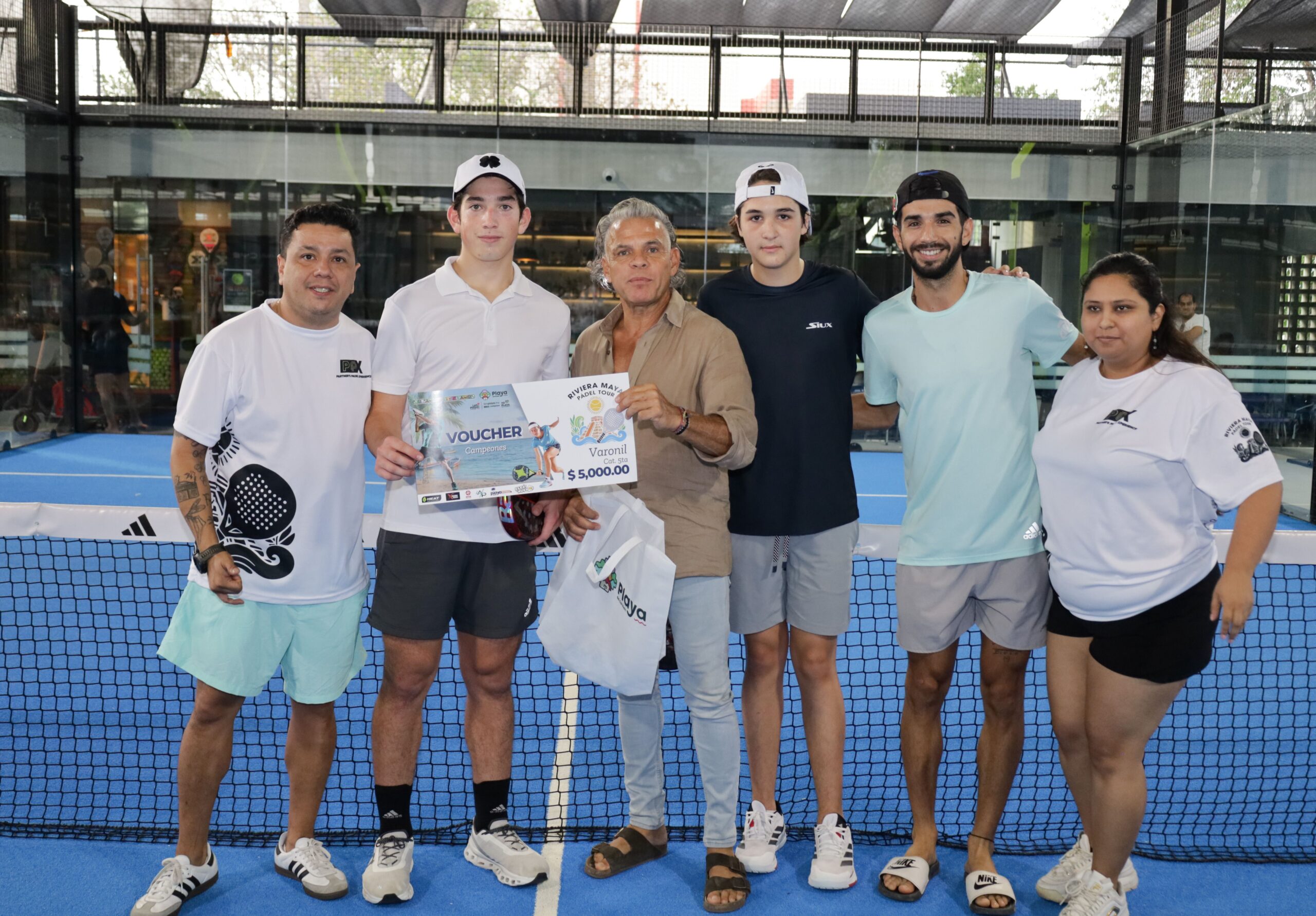 Se realiza con éxito el Pádel Tour en la Riviera Maya