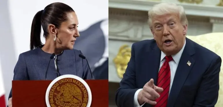 Sheinbaum y Trump van por acuerdo general; la invitó a pasar por Washington