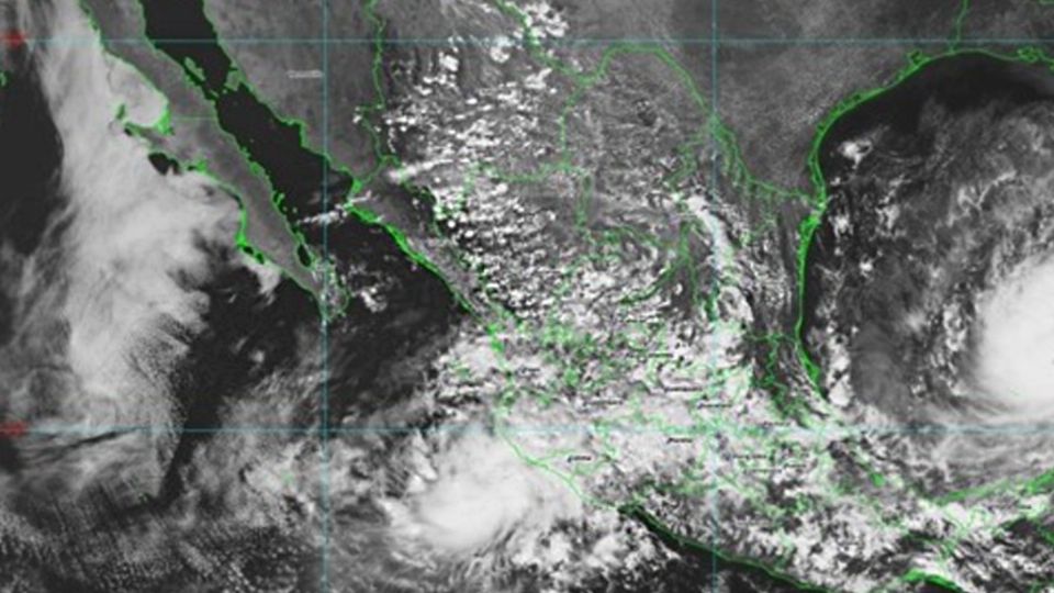 Se forma la depresión tropical cuatro-E frente a las costas del Pacífico mexicano