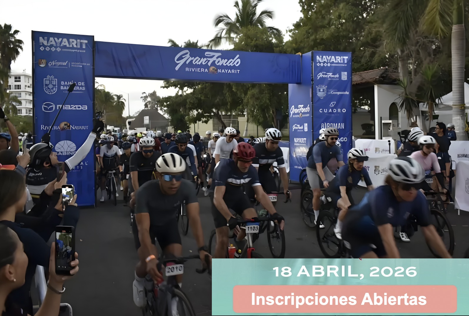 El Gran Fondo Riviera Nayarit 2026 abre Inscripciones: La cita ciclista más épica del Pacífico regresa