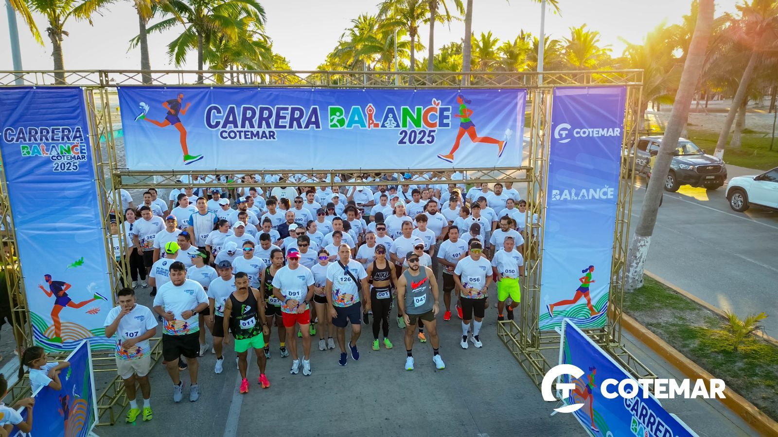 Se realiza Carrera Balance Cotemar en Ciudad del Carmen