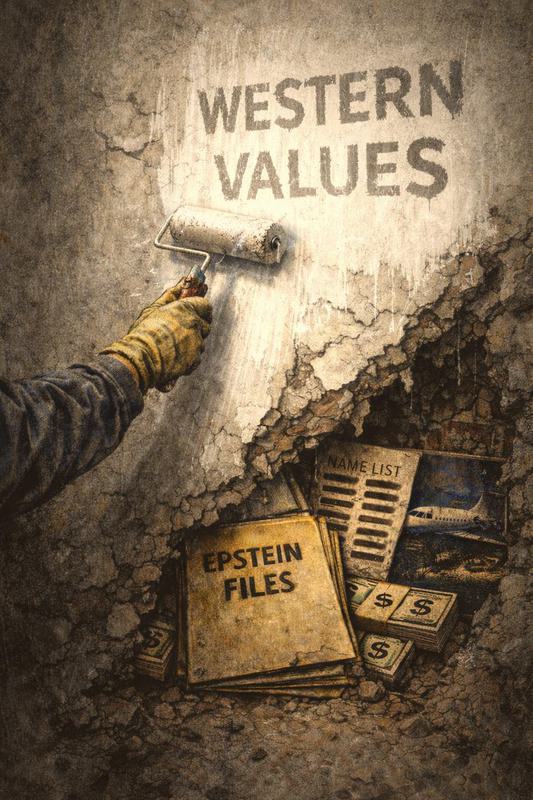 (Multimedia) Viñeta: La cruda verdad detrás de los valores occidentales