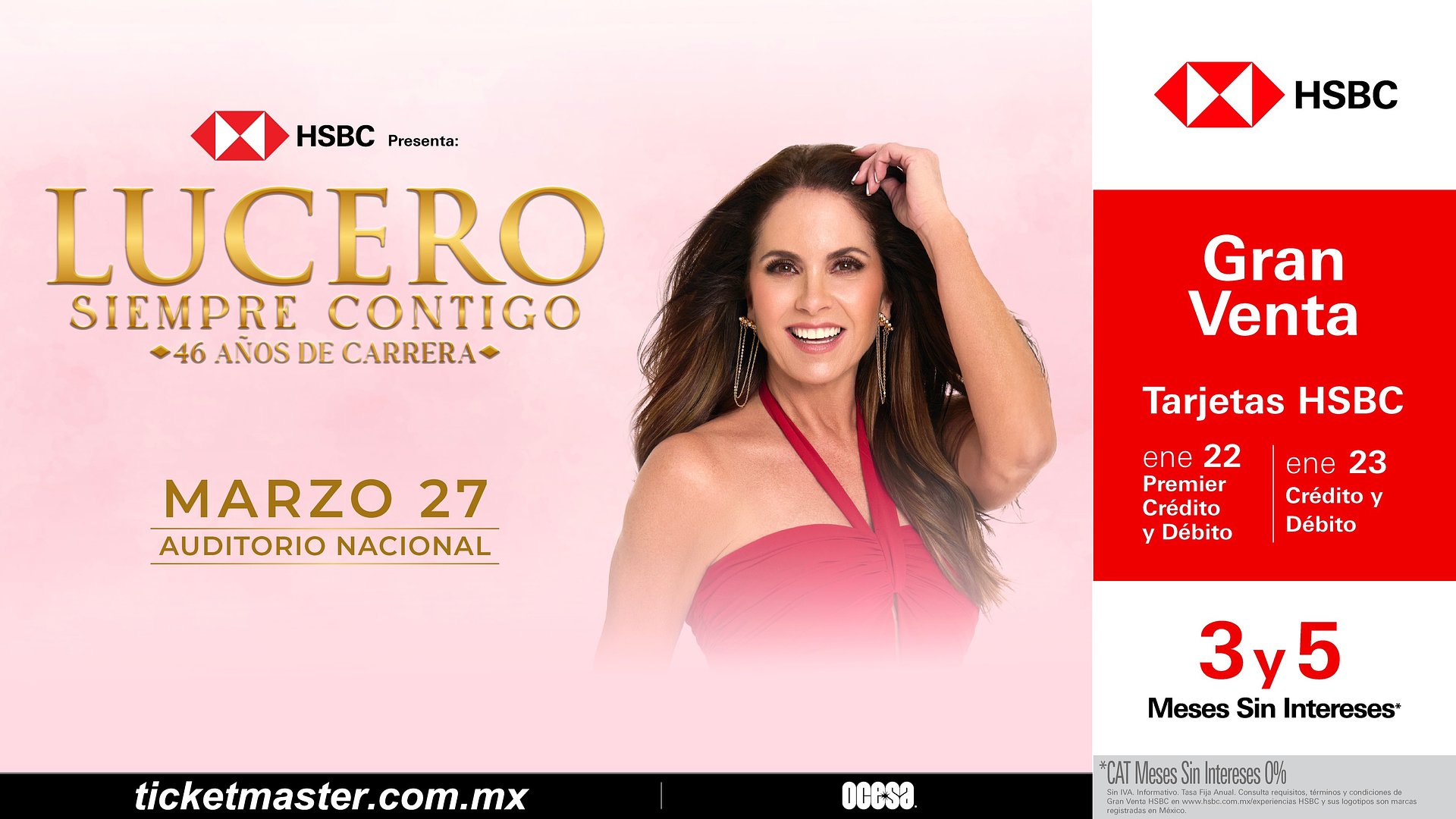 Lucero celebrará 46 años de carrera con concierto en Ciudad de México