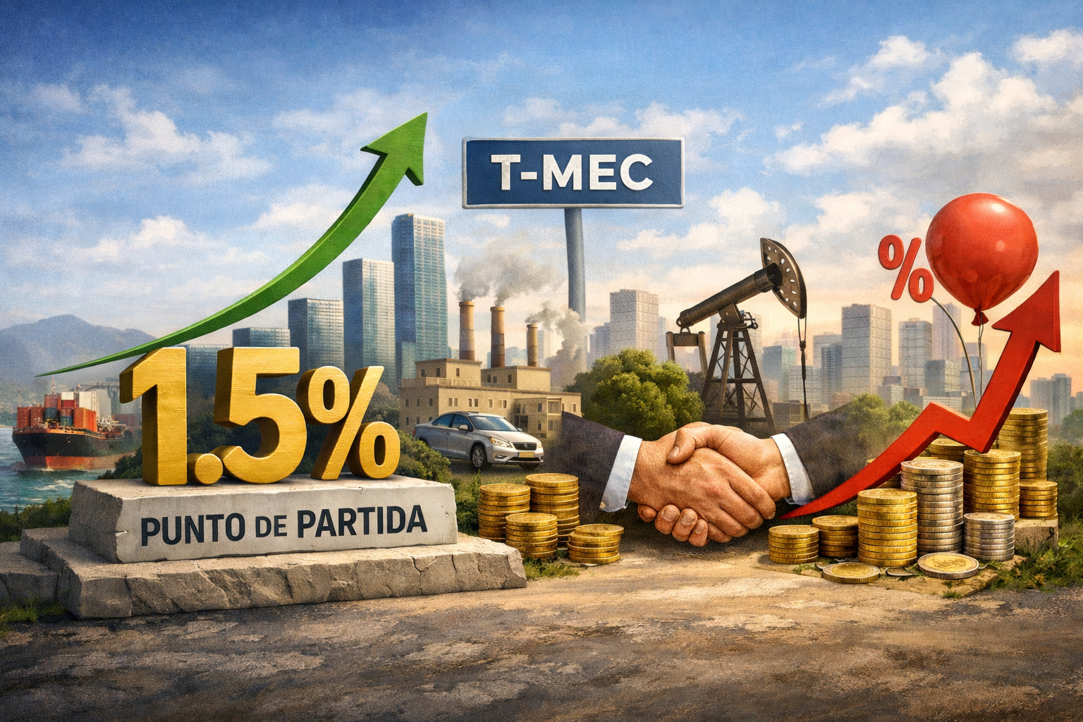 Crecimiento de 1.5 % en 2026 debe ser punto de partida, no la meta, señala Manuel Herrejón Suárez